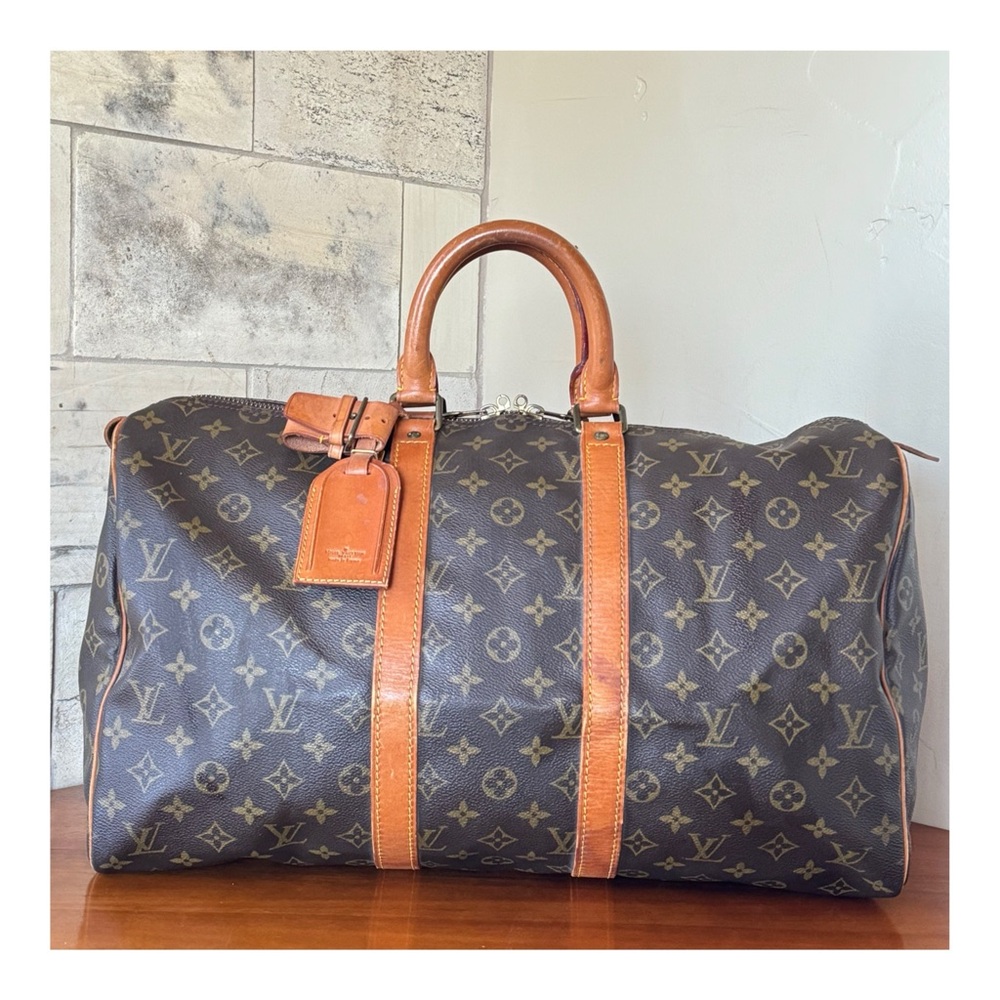 🩵TRENDY🩵Louis Vuitton Keepall 45 Duffel Bag